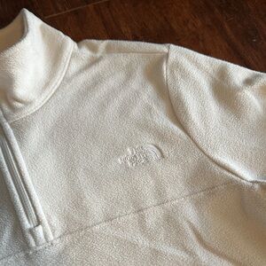 The North Face Off-White Half Zip